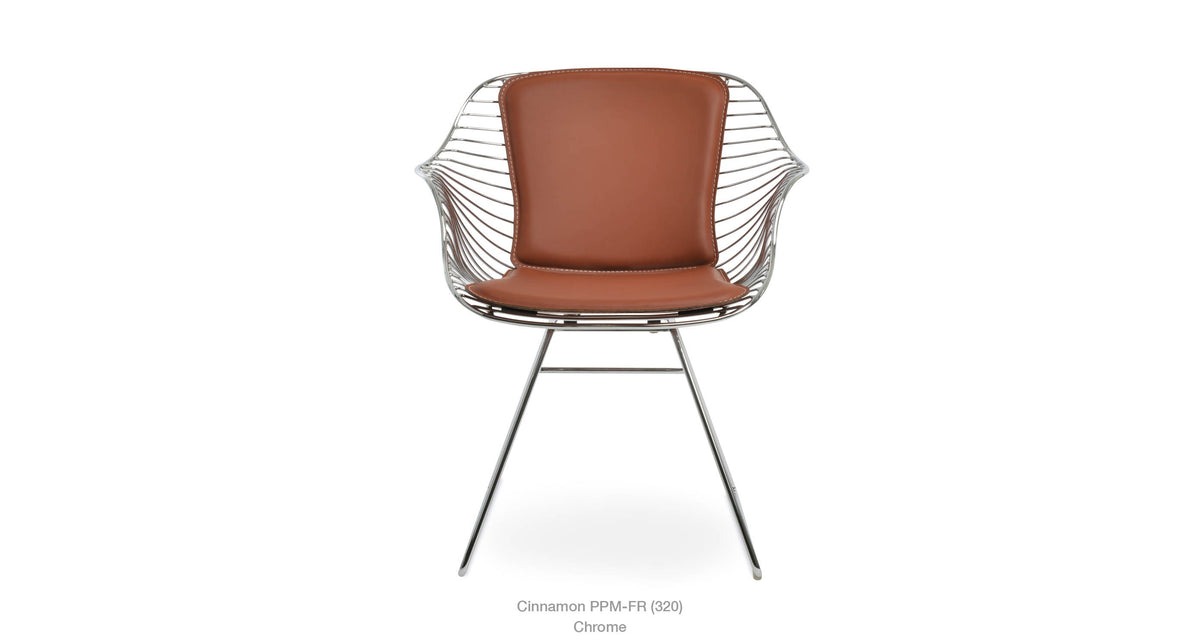 Zebra Wire Chair - comfortable seating for dining and office spaces | Image 8 | InSTYLE Home & Rugs