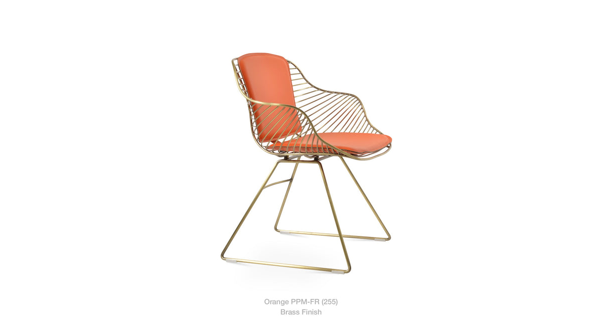 Zebra Wire Chair - comfortable seating for dining and office spaces | Image 16 | InSTYLE Home & Rugs