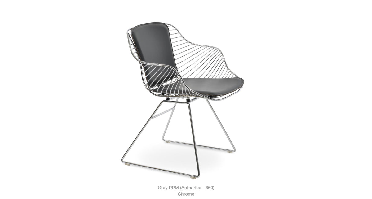 Zebra Wire Chair - comfortable seating for dining and office spaces | Image 25 | InSTYLE Home & Rugs