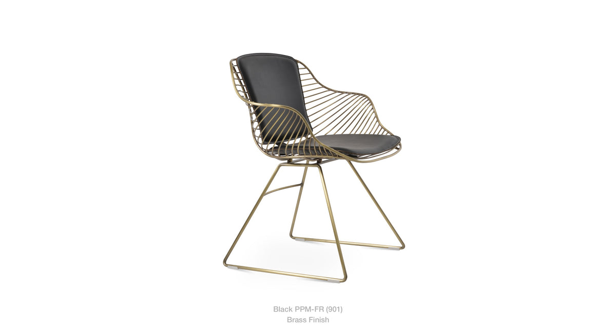 Zebra Wire Chair - comfortable seating for dining and office spaces | Image 28 | InSTYLE Home & Rugs