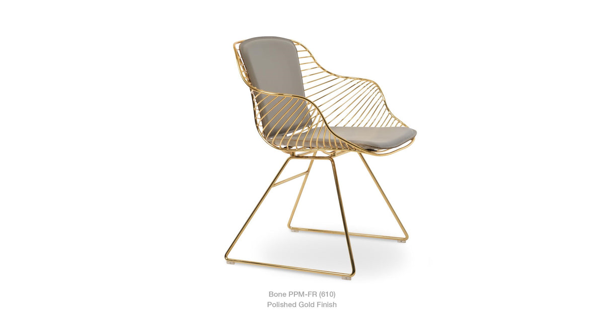 Zebra Wire Chair - comfortable seating for dining and office spaces | Image 36 | InSTYLE Home & Rugs