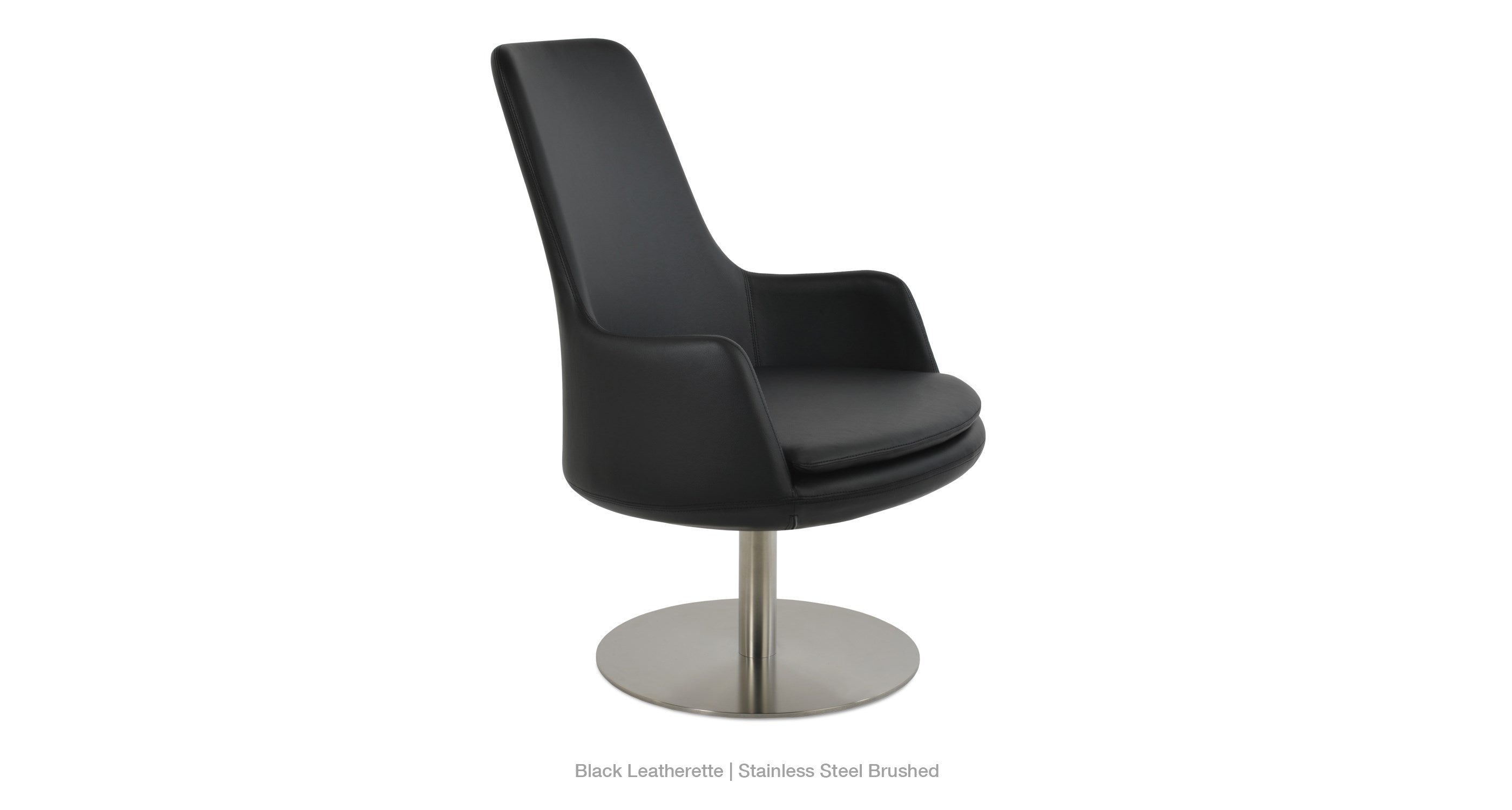Dervish Round Lounge High Back - stylish lounge chairs for any room | Image 4 | InSTYLE Home & Rugs