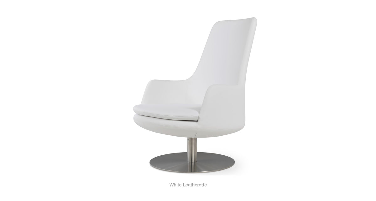 Dervish Round Lounge High Back - stylish lounge chairs for any room | Image 5 | InSTYLE Home & Rugs