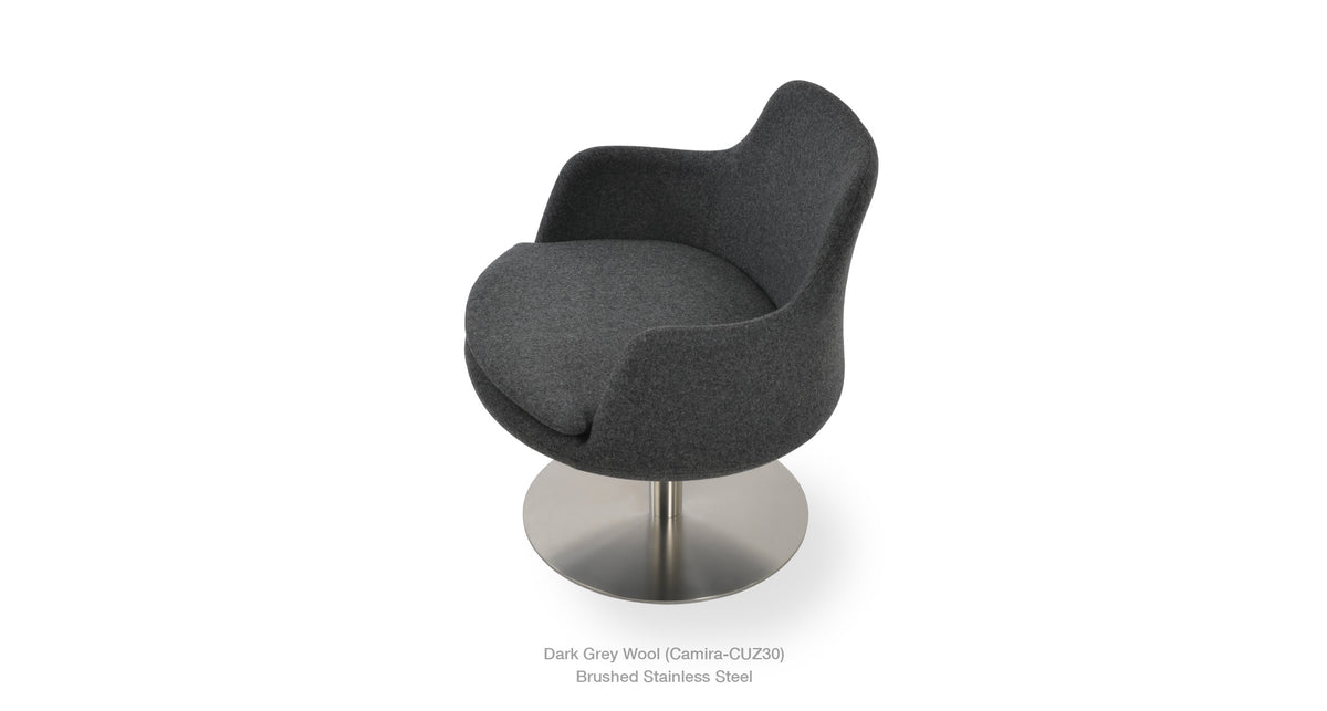 Dervish Round Swivel Lounge - | Image 3 | InSTYLE Home & Rugs