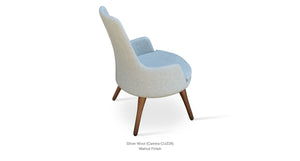 Dervish Wood Lounge High Back - perfect for casual unwinding | Image 4 | InSTYLE Home & Rugs