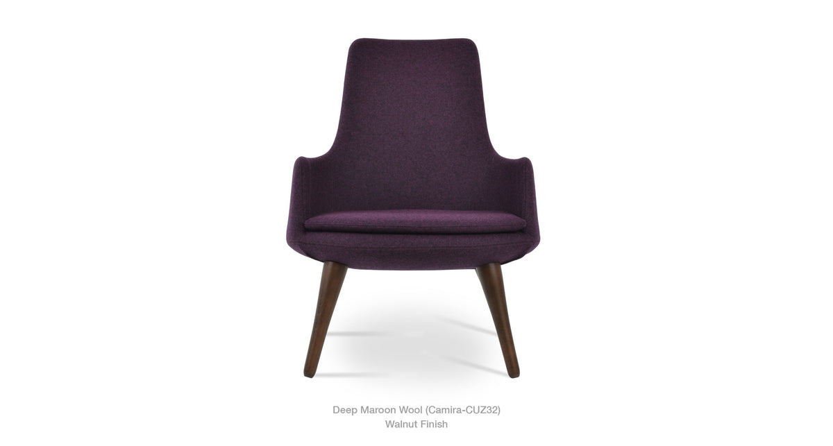 Dervish Wood Lounge High Back - perfect for casual unwinding | Image 8 | InSTYLE Home & Rugs