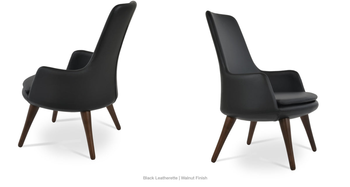 Dervish Wood Lounge High Back - perfect for casual unwinding | Image 10 | InSTYLE Home & Rugs