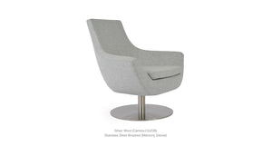 Rebecca Round Swivel - | Image 3 | InSTYLE Home & Rugs