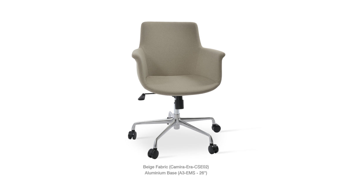 Bottega Office Chair - durable construction for long-lasting use | Image 15 | InSTYLE Home & Rugs