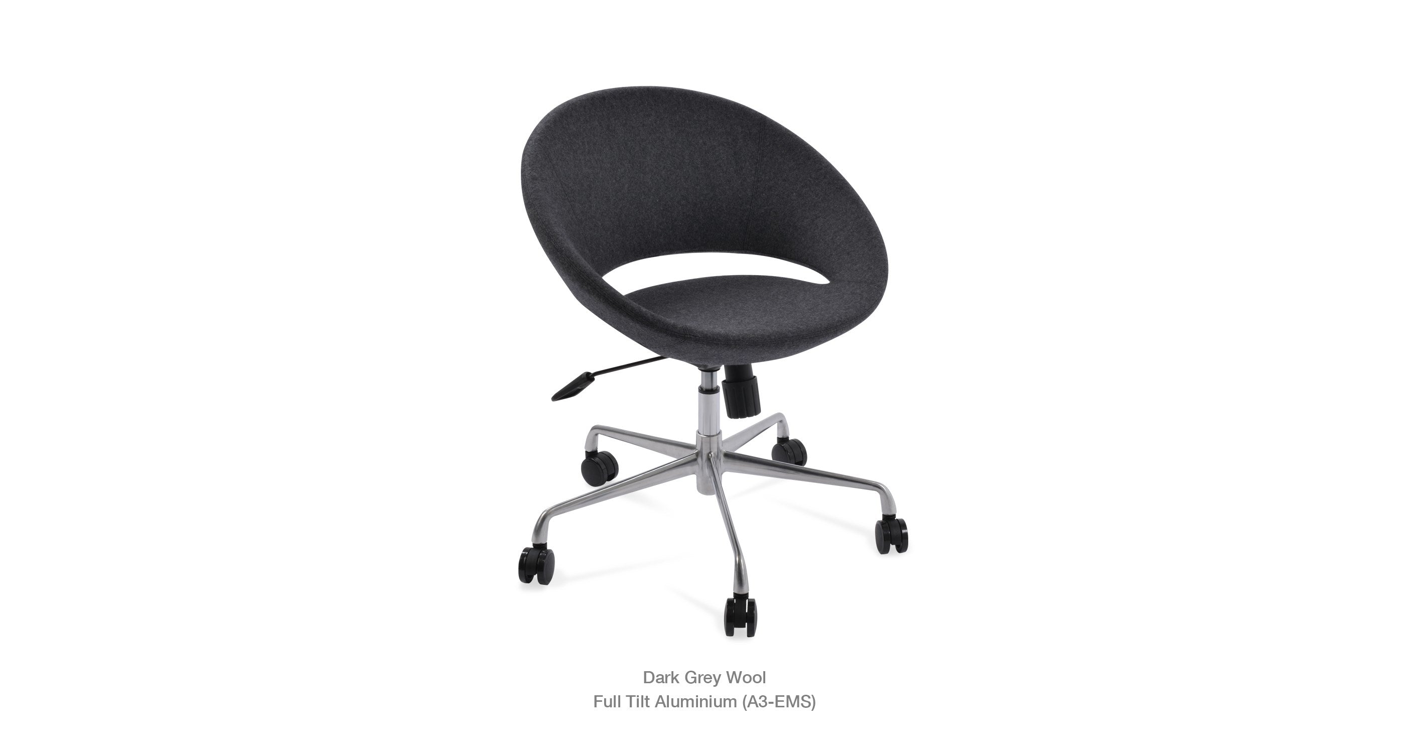 Crescent Office Chair - variety of styles from classic to contemporary | Image 2 | InSTYLE Home & Rugs