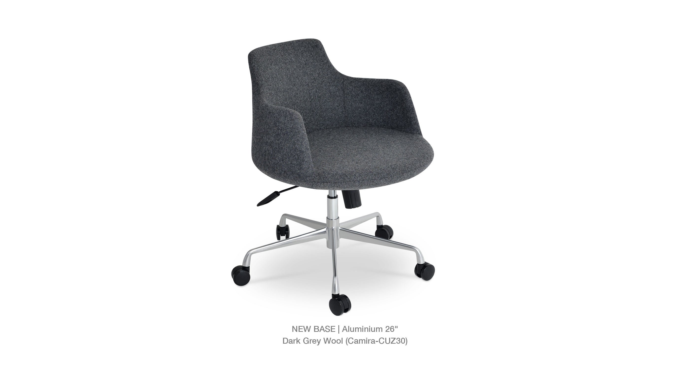 Dervish Office Chair - durable construction for long-lasting use | Image 3 | InSTYLE Home & Rugs