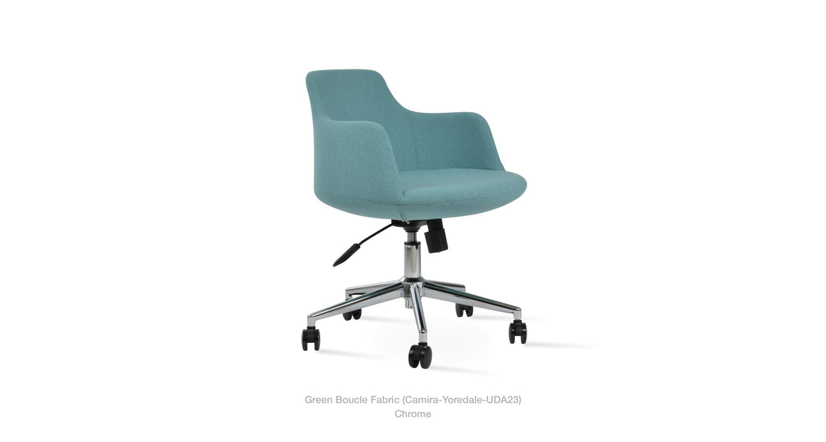 Dervish Office Chair - durable construction for long-lasting use | Image 10 | InSTYLE Home & Rugs