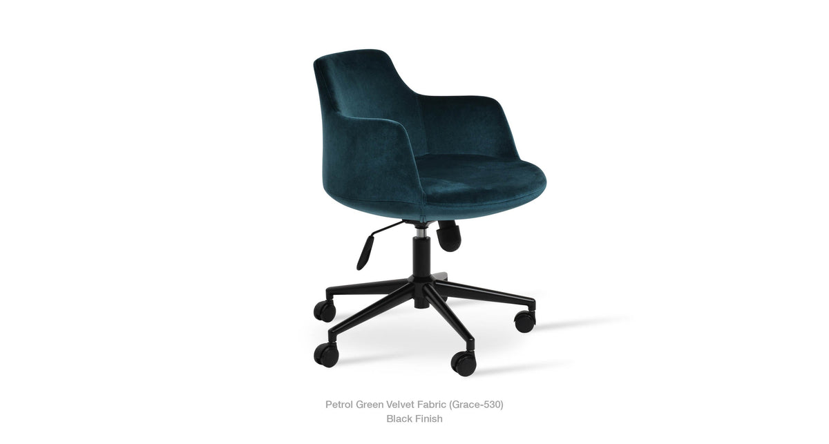 Dervish Office Chair - durable construction for long-lasting use | Image 11 | InSTYLE Home & Rugs
