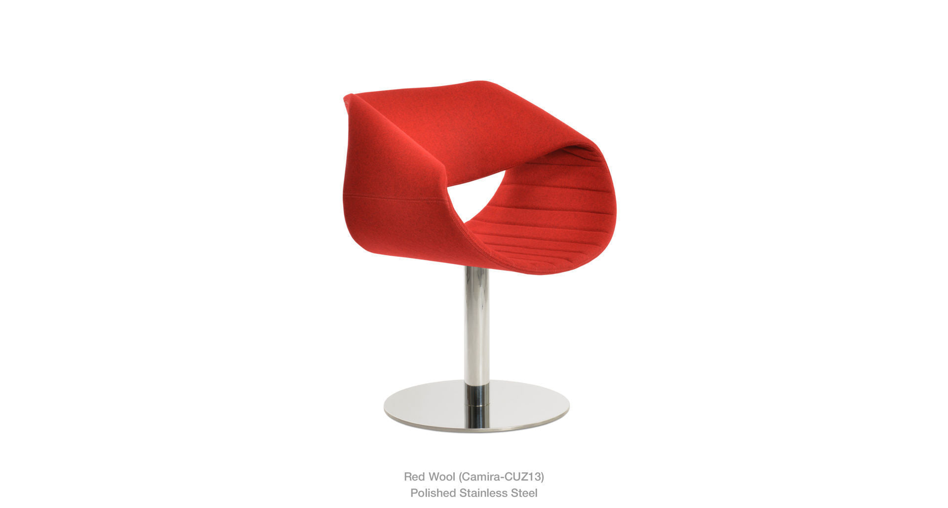 Seminyak Round Swivel Chair - comfortable seating for dining and office spaces | Image 6 | InSTYLE Home & Rugs
