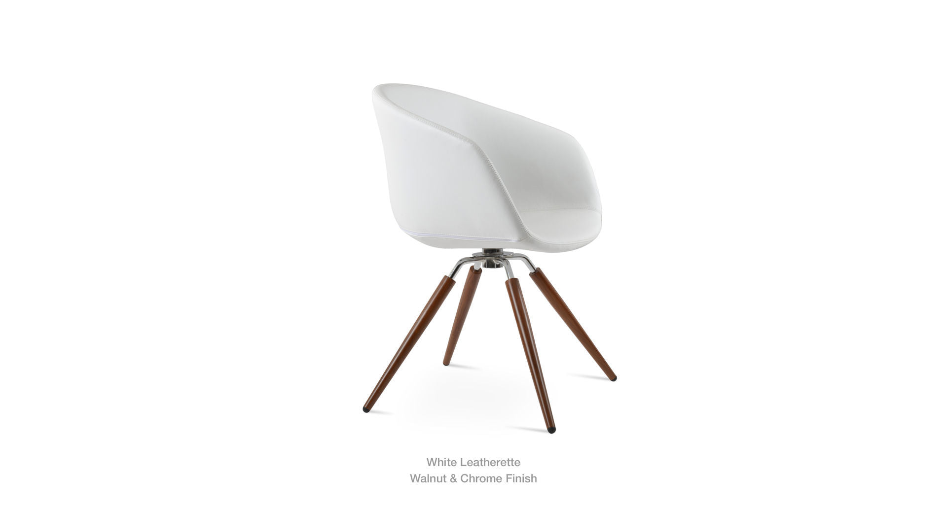 Tribeca Carrot Swivel Chair - durable construction for long-lasting use | Image 18 | InSTYLE Home & Rugs