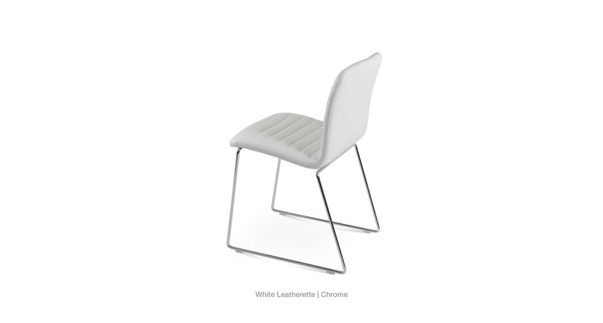 Isa Sled Chair - stylish chairs for any table | Image 8 | InSTYLE Home & Rugs