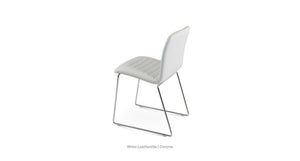 Isa Sled Chair - stylish chairs for any table | Image 8 | InSTYLE Home & Rugs