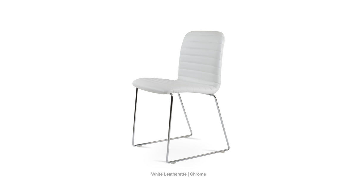 Isa Sled Chair - stylish chairs for any table | Image 7 | InSTYLE Home & Rugs