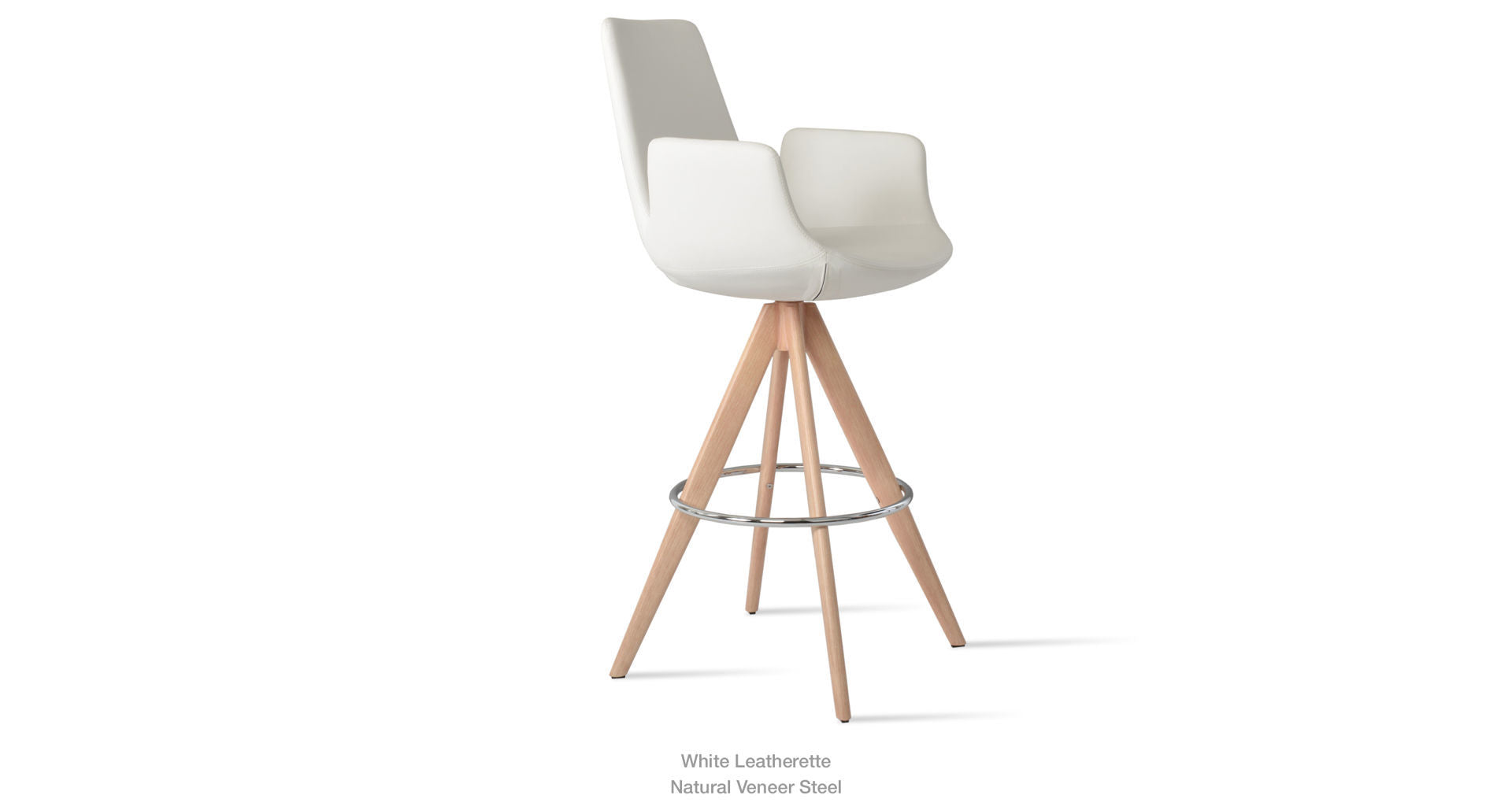 Eiffel Arm Pyramid MW Stools - available in various heights | Image 6 | InSTYLE Home & Rugs