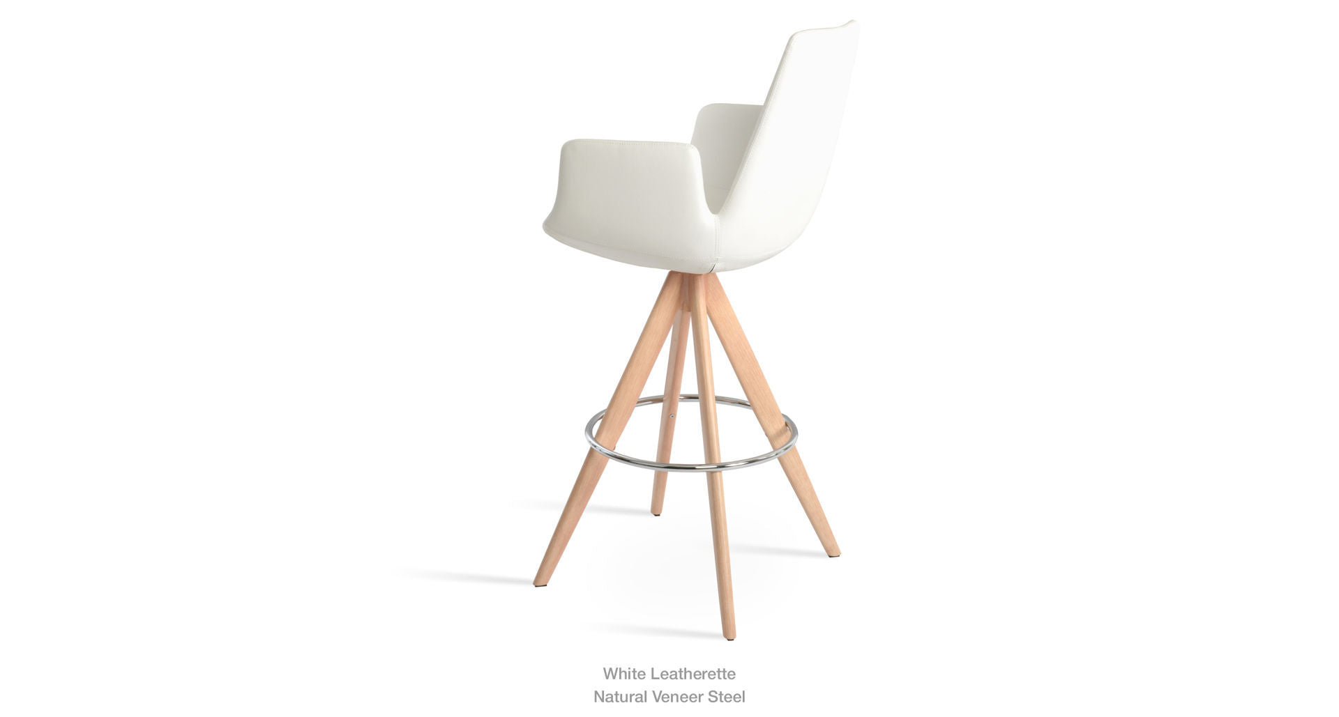 Eiffel Arm Pyramid MW Stools - available in various heights | Image 7 | InSTYLE Home & Rugs