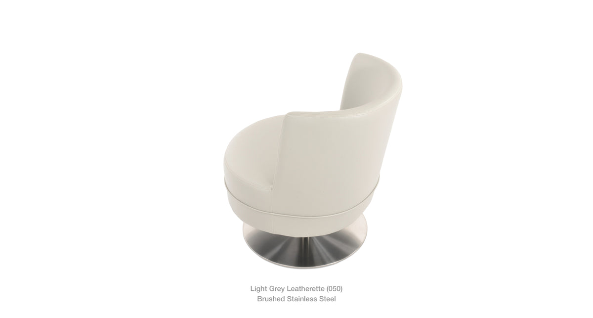 Hilton Round Swivel - | Image 10 | InSTYLE Home & Rugs