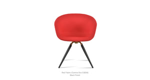 Tribeca Carrot Swivel Chair - durable construction for long-lasting use | Image 12 | InSTYLE Home & Rugs