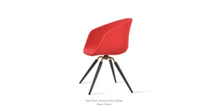 Tribeca Carrot Swivel Chair - durable construction for long-lasting use | Image 13 | InSTYLE Home & Rugs