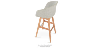Tribeca PR Wood Stool - perfect for small spaces | Image 20 | InSTYLE Home & Rugs