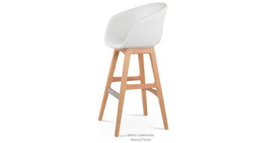 Tribeca PR Wood Stool - perfect for small spaces | Image 23 | InSTYLE Home & Rugs