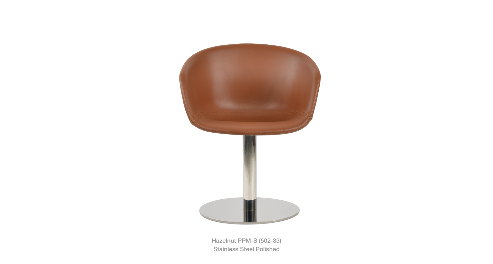 Tribeca Round Chair - comfortable seating for dining and office spaces | Image 2 | InSTYLE Home & Rugs