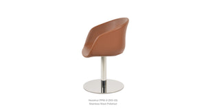 Tribeca Round Chair - comfortable seating for dining and office spaces | Image 4 | InSTYLE Home & Rugs