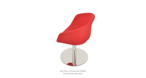 Tribeca Round Chair - comfortable seating for dining and office spaces | Image 5 | InSTYLE Home & Rugs