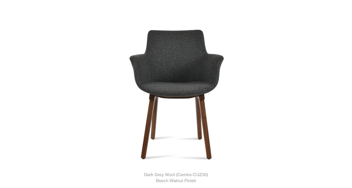 Bottega HB Wood Chair - comfortable seating for dining and office spaces | Image 5 | InSTYLE Home & Rugs