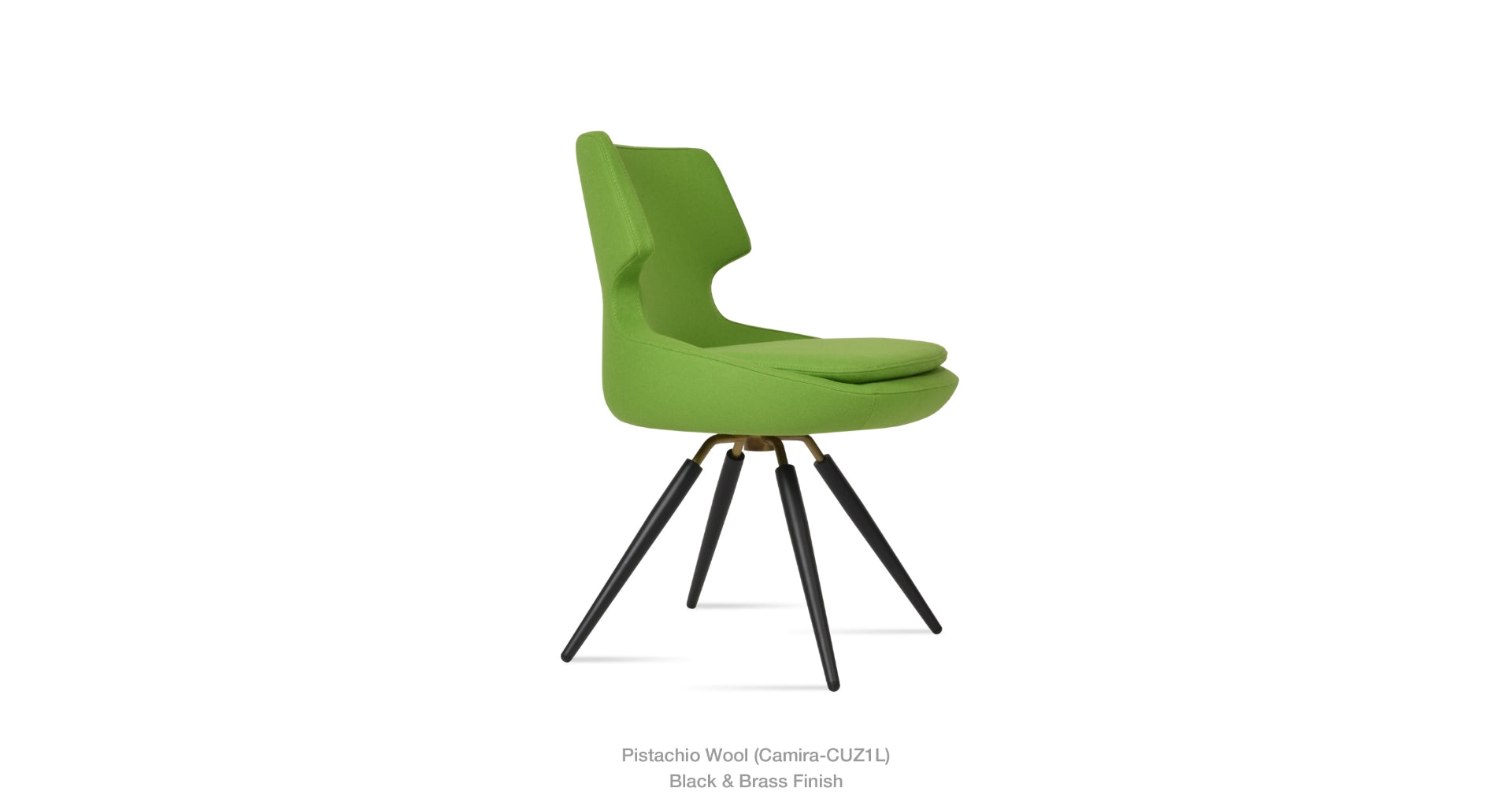 Patara Carrot Swivel Chair - durable construction for long-lasting use | Image 8 | InSTYLE Home & Rugs