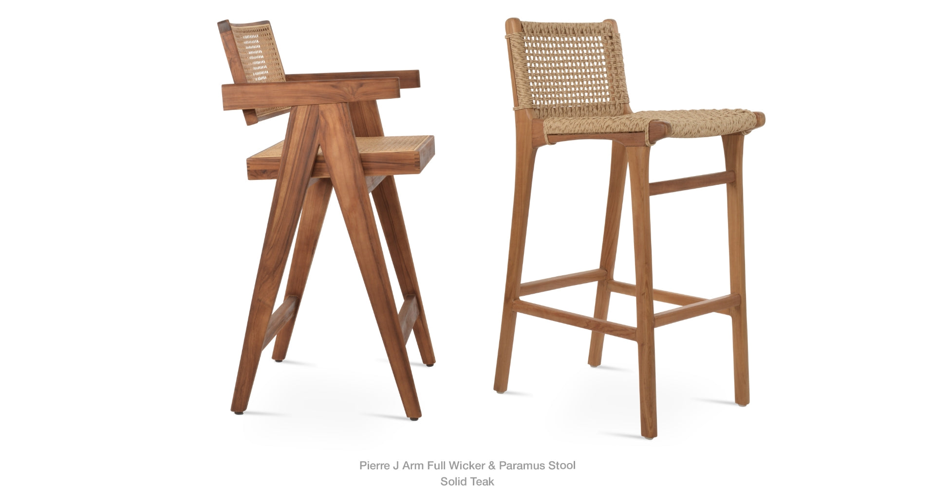 Paramus Teak Stools - compact and stylish design | Image 9 | InSTYLE Home & Rugs