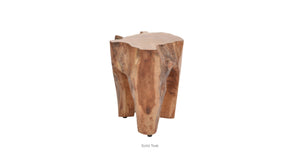 Tripod Teak Side Table - available in a variety of materials and styles | Image 4 | InSTYLE Home & Rugs
