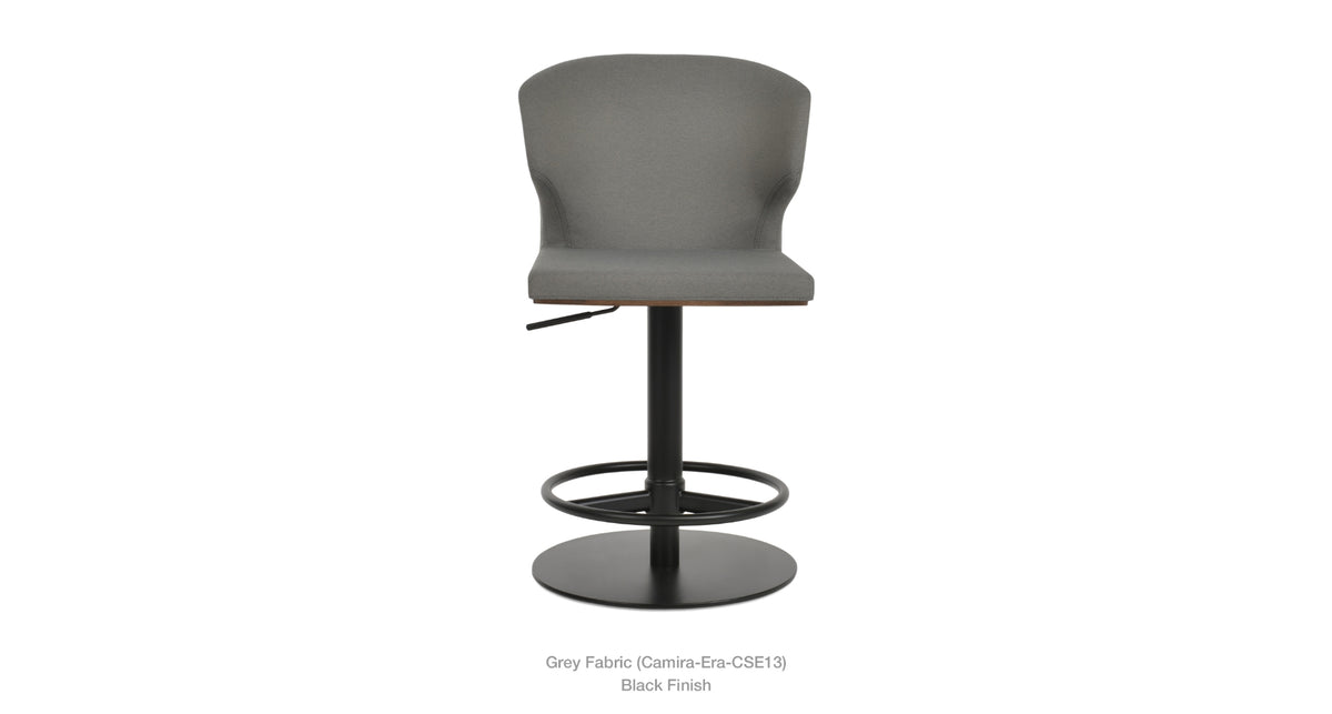 Amed Piston Stool - perfect for small spaces | Image 3 | InSTYLE Home & Rugs