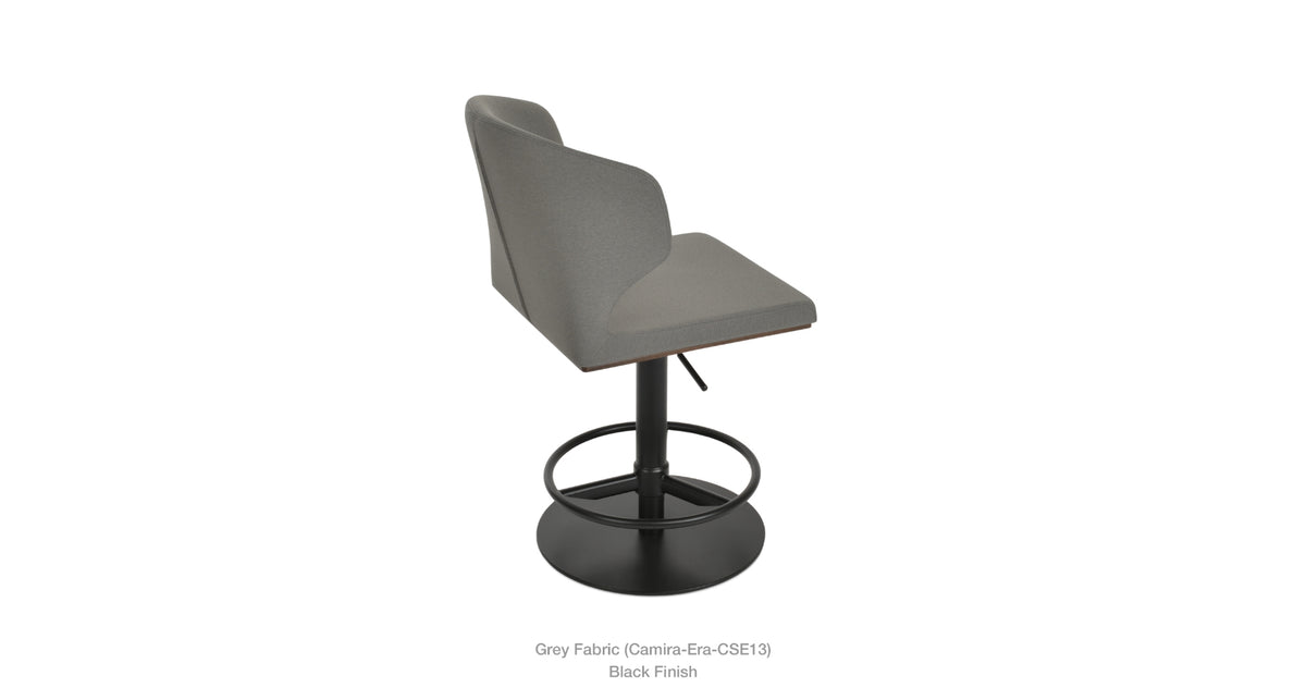 Amed Piston Stool - perfect for small spaces | Image 5 | InSTYLE Home & Rugs
