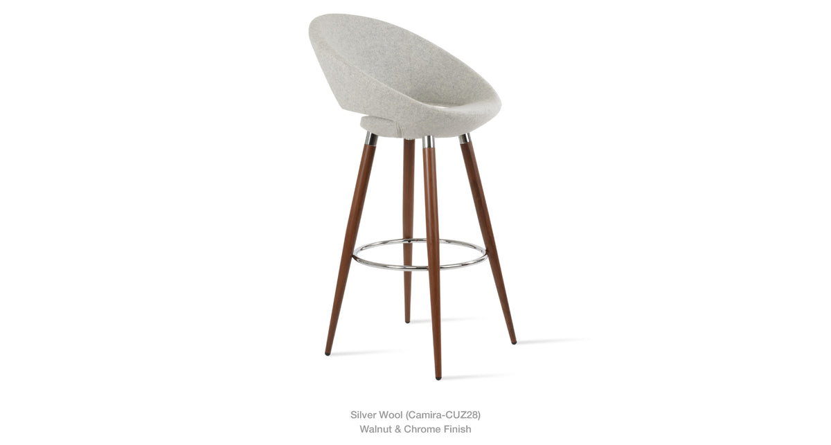Crescent Ana Stools - perfect for small spaces | Image 3 | InSTYLE Home & Rugs