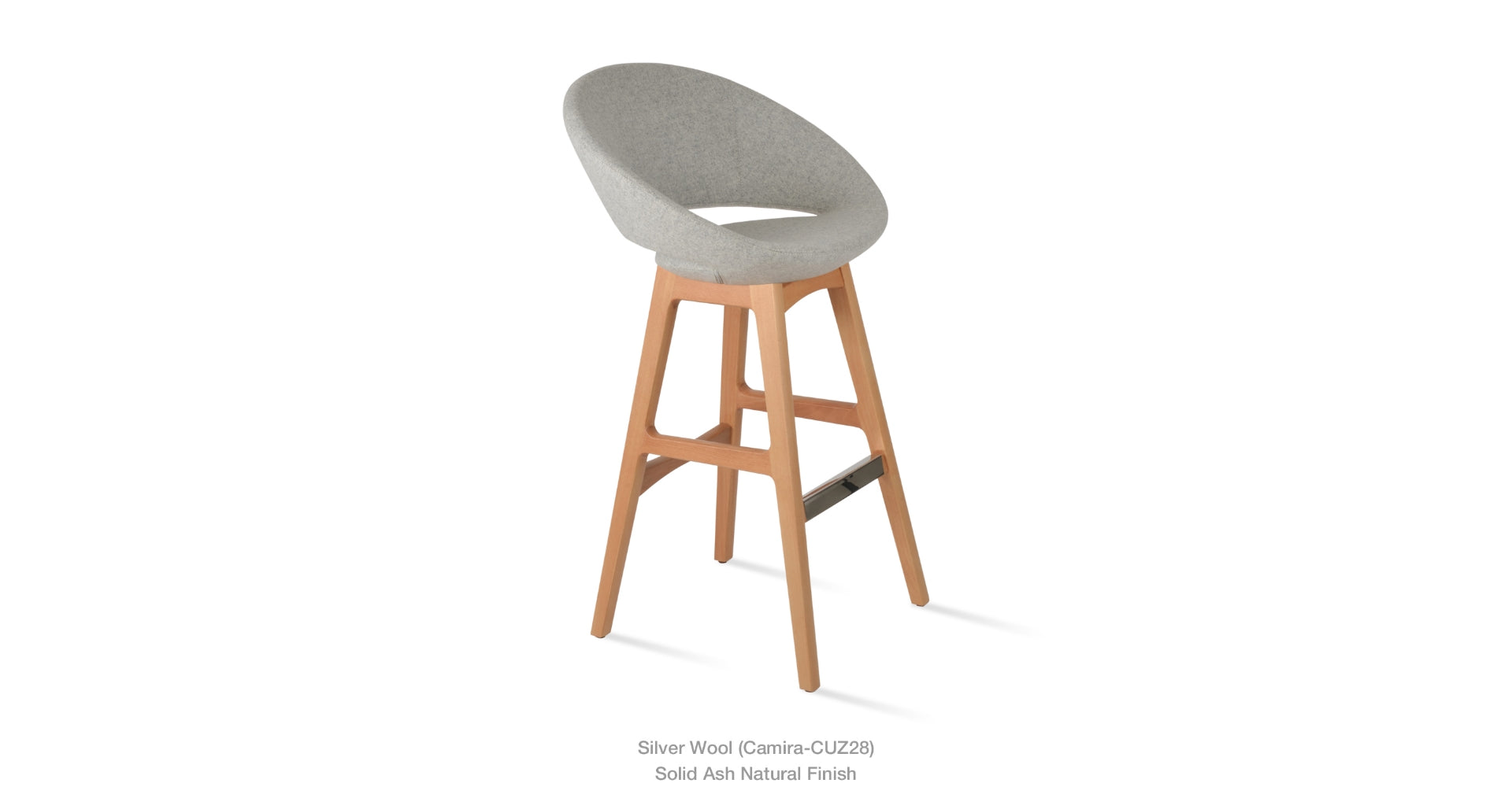 Crescent PR Wood Stools - available in various heights | Image 5 | InSTYLE Home & Rugs