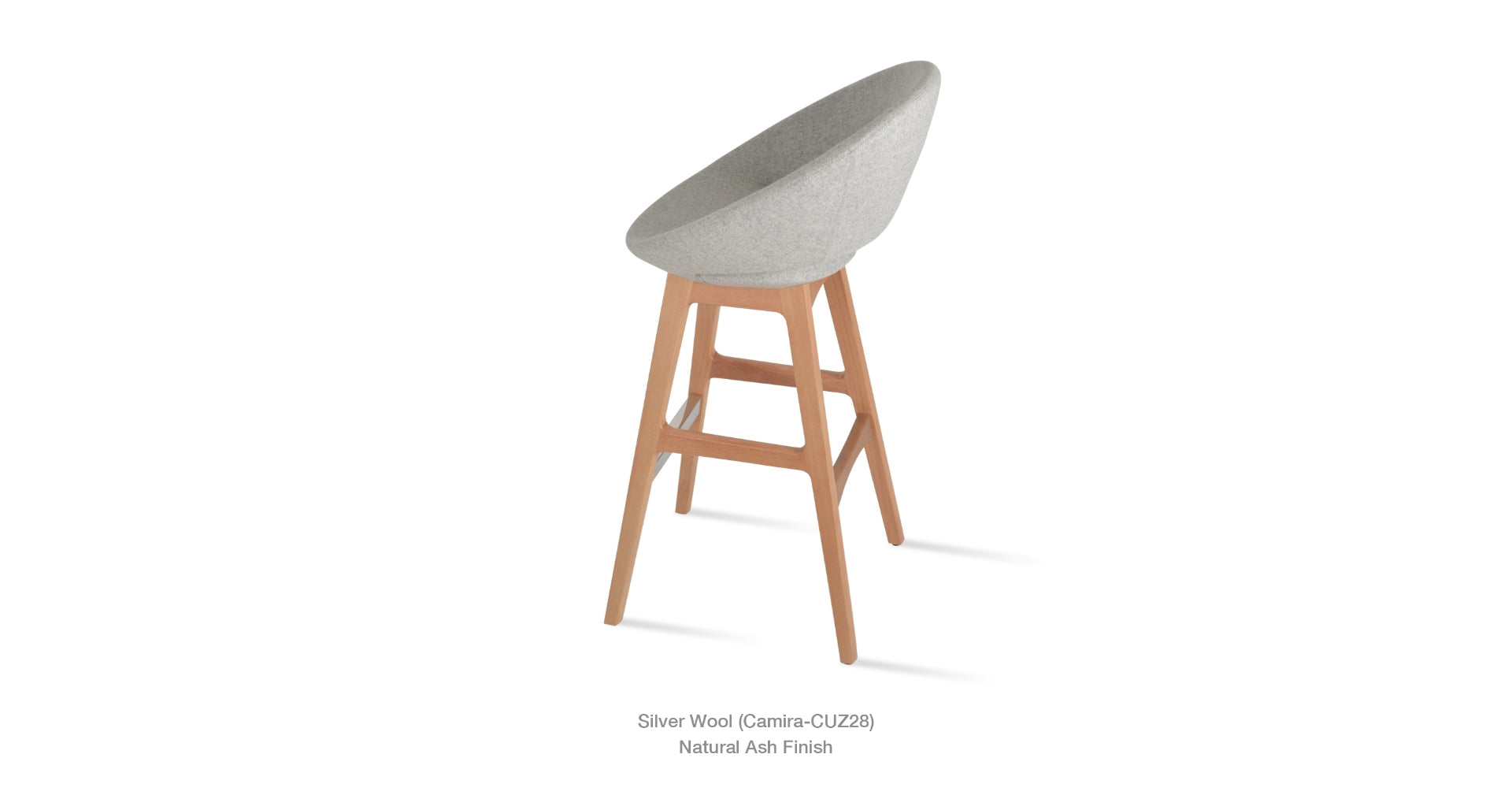 Crescent PR Wood Stools - available in various heights | Image 3 | InSTYLE Home & Rugs