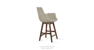 Eiffel Arm PR Wood Stools - available in various heights | Image 4 | InSTYLE Home & Rugs