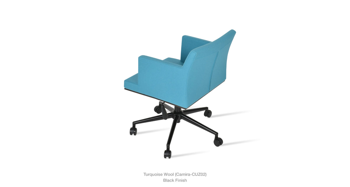 Soho Office Chair - durable construction for long-lasting use | Image 3 | InSTYLE Home & Rugs