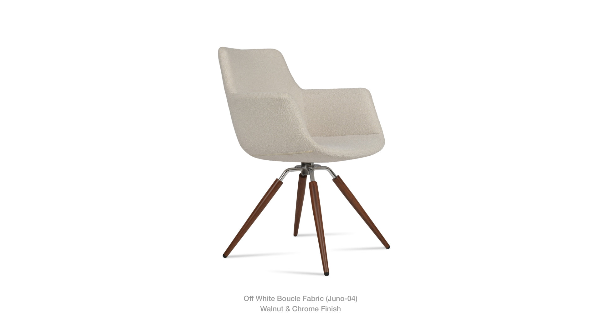 Bottega Carrot Swivel Chair - durable construction for long-lasting use | Image 7 | InSTYLE Home & Rugs