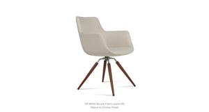 Bottega Carrot Swivel Chair - durable construction for long-lasting use | Image 7 | InSTYLE Home & Rugs