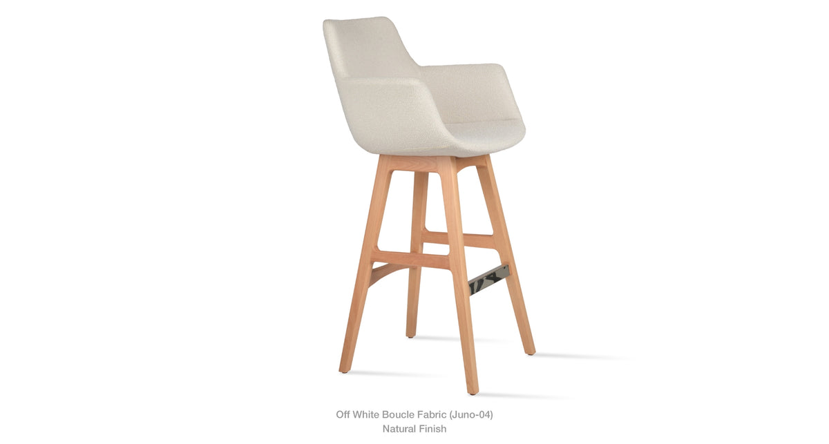 Bottega PR Wood Stools - perfect for small spaces | Image 3 | InSTYLE Home & Rugs