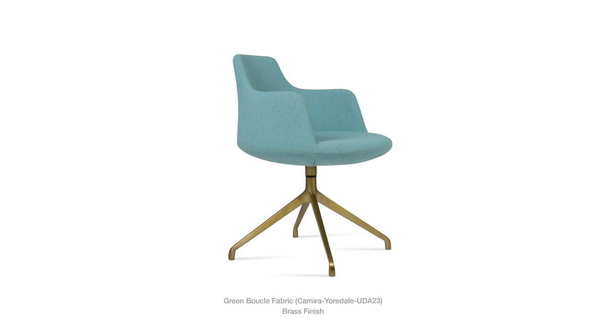 Dervish Spider Swivel Chair - variety of styles from classic to contemporary | Image 14 | InSTYLE Home & Rugs