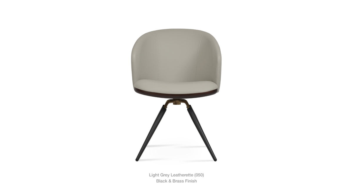 Athena Carrot Swivel Chair - variety of styles from classic to contemporary | Image 6 | InSTYLE Home & Rugs