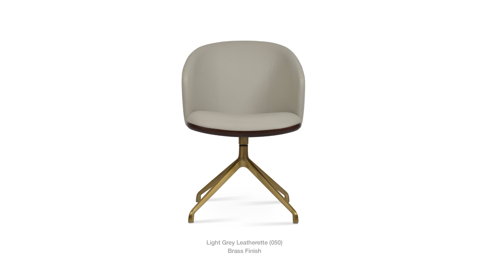 Athena Spider Swivel Chair - comfortable seating for dining and office spaces | Image 16 | InSTYLE Home & Rugs