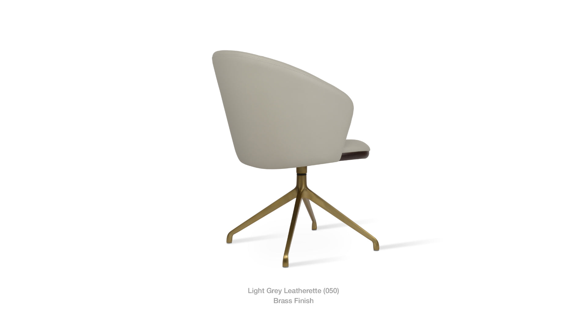 Athena Spider Swivel Chair - comfortable seating for dining and office spaces | Image 18 | InSTYLE Home & Rugs